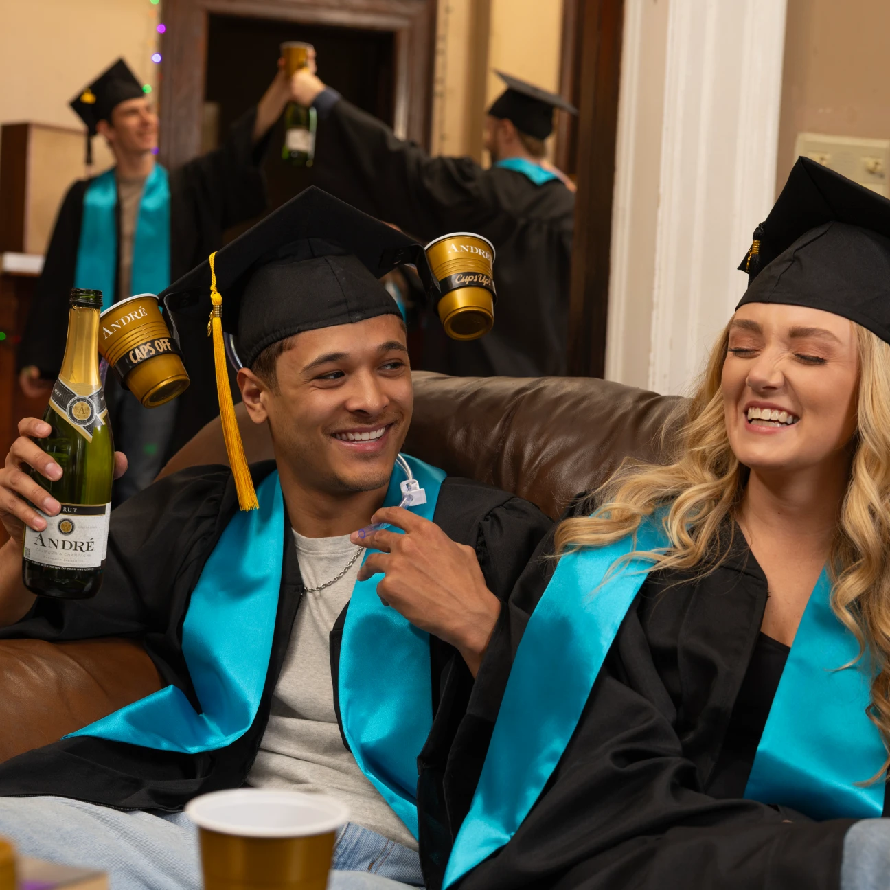 André California Champagne | Caps Off! Cups Up! Social Post 01